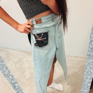 ☆light wash skinny jeans